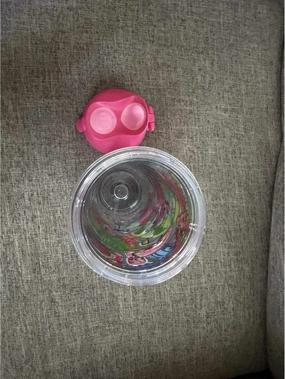 Tervis Flower Power Flamingo Water Bottle 24oz Tropical Pink Lid Loop
